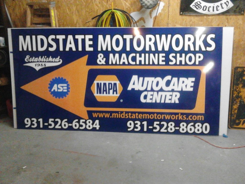 Custom sign