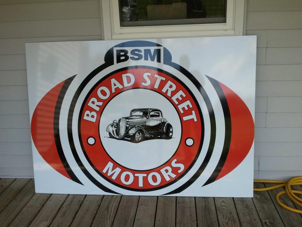 Custom sign